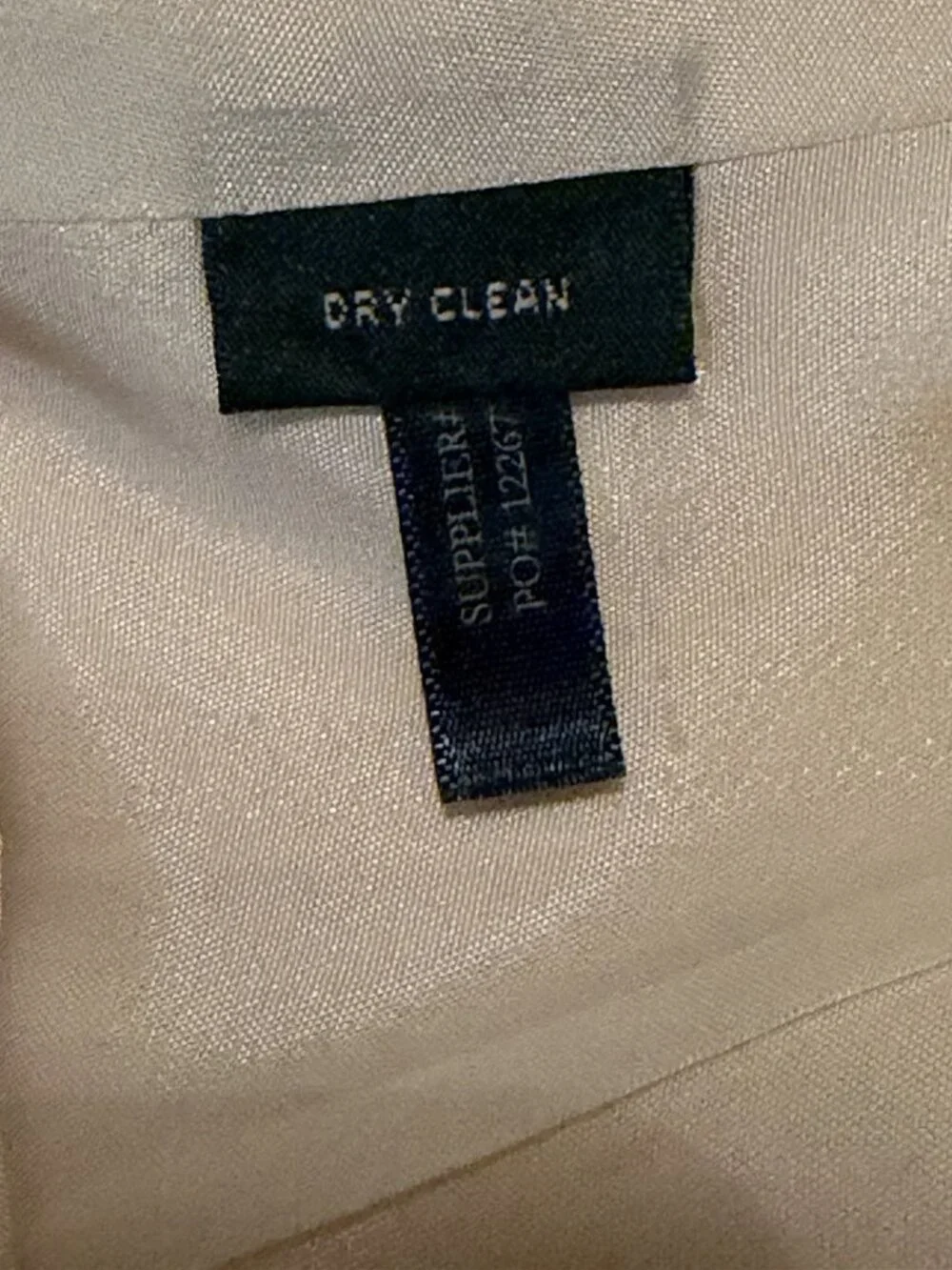 Vtg Ralph Lauren LRL Blazer Jacket 12 100% Silk Ivory Cream Lined Utility Safari